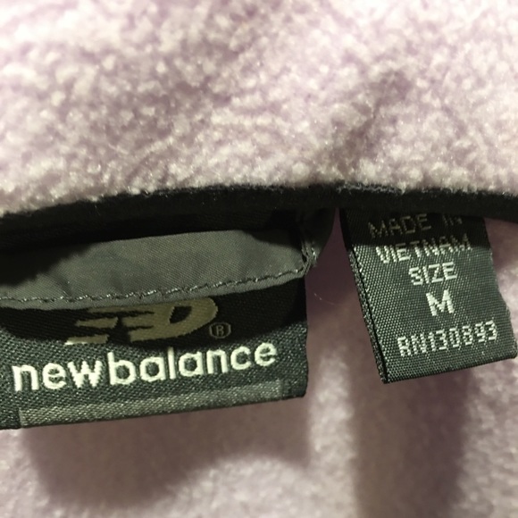 New Balance- Black quilted, and Lavender fleece - Picture 2 of 5